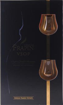 Frapin VSOP + 2 glazen
