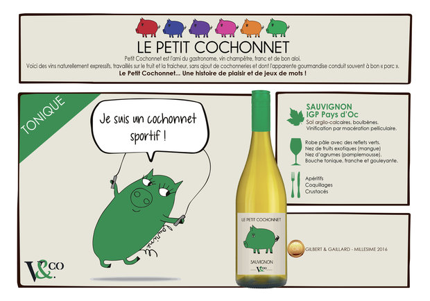 Le Petit Cochonnet Sauvignon Blanc - Wines Unlimited